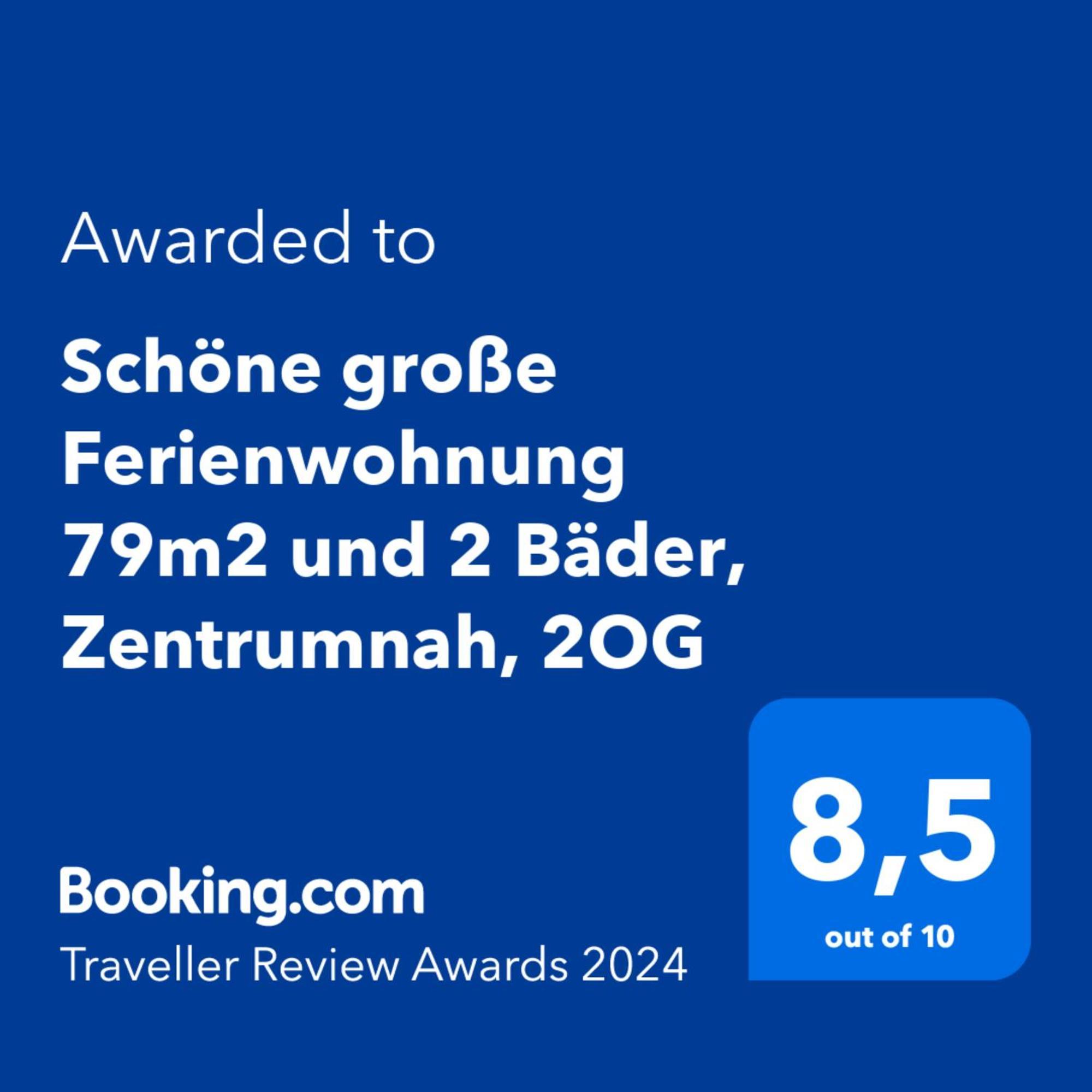 Schoene Grosse Ferienwohnung 79M2 Und 2 Baeder, Zentrumnah, 2Og Ерфурт Екстер'єр фото